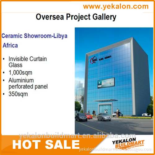 High Quality Aluminum Composite Panel Decorative Curtain Wall